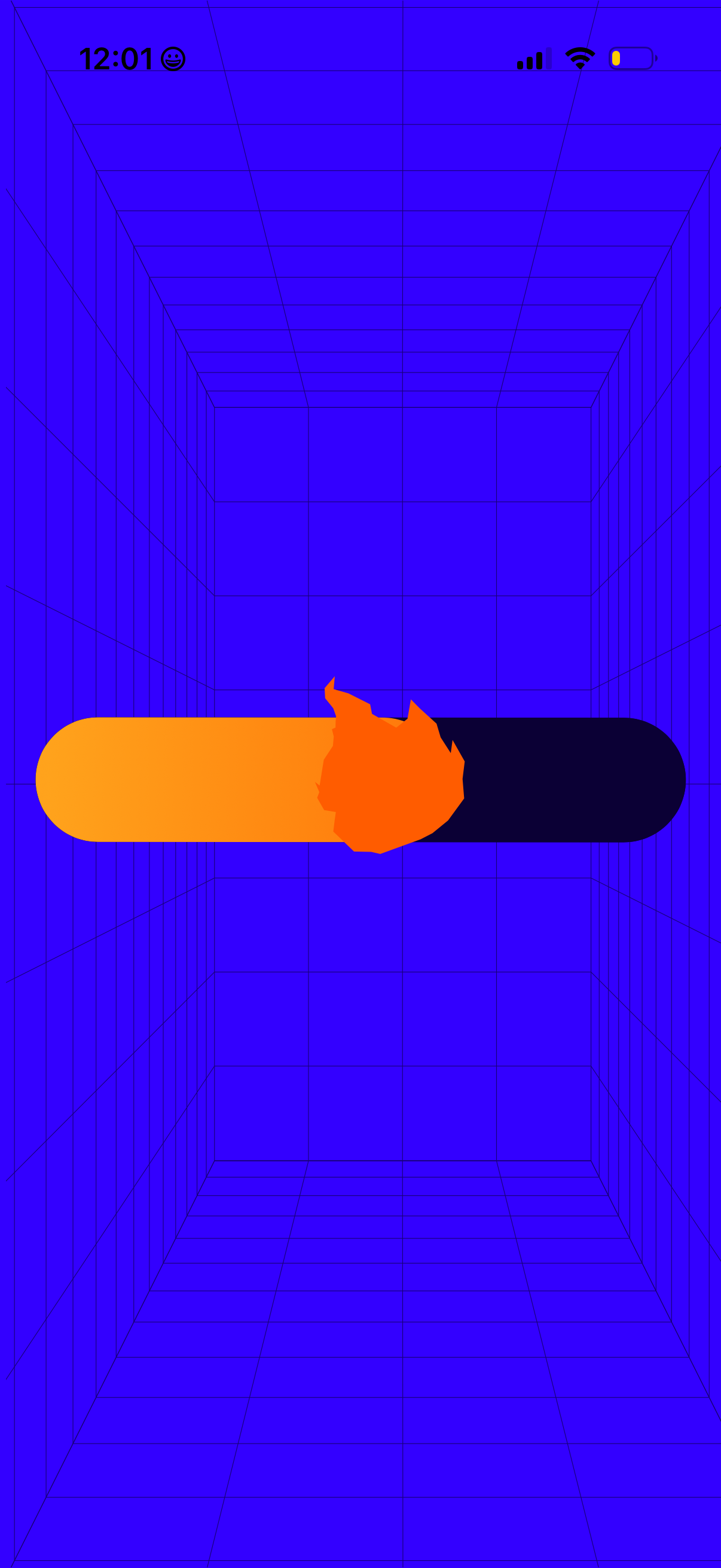 burn-bar error screenshot